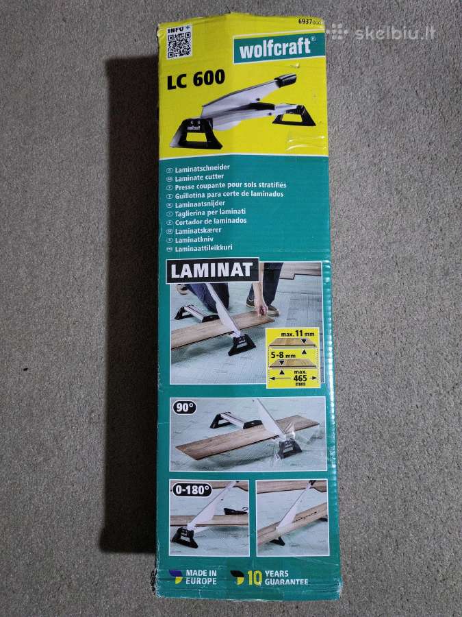 Giljotina laminatui Lc600 Wolfcraft - nuotraukos Nr. 2