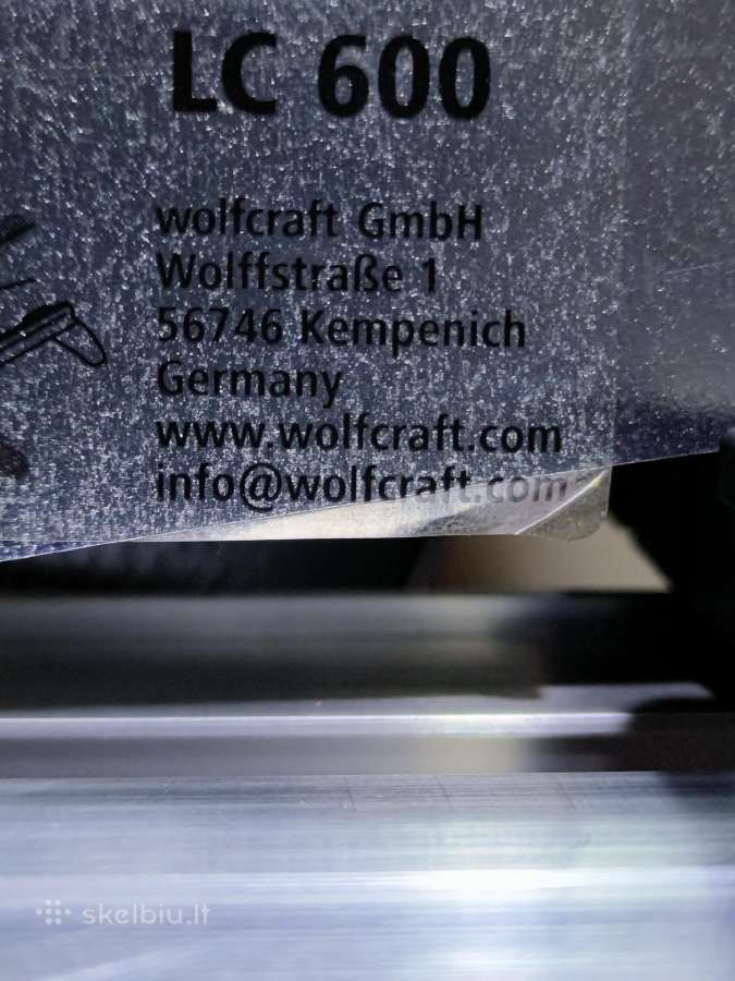Giljotina laminatui Lc600 Wolfcraft - nuotraukos Nr. 4