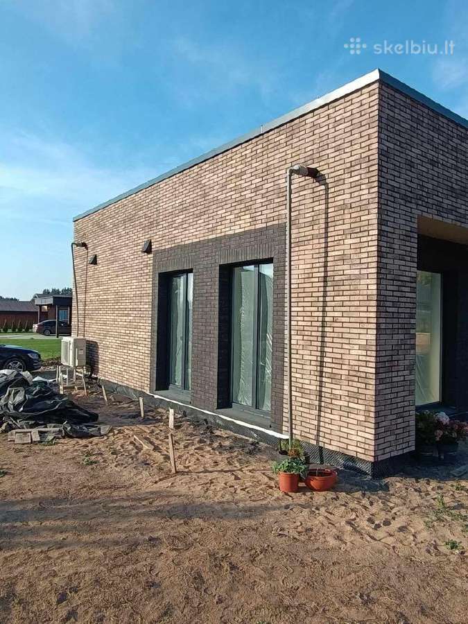Klinkerio klijavimas, mūras, fugavimas, plytos - nuotraukos Nr. 4