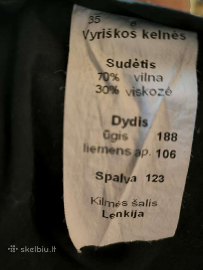 Vyriškas kostiumas - nuotraukos Nr. 2