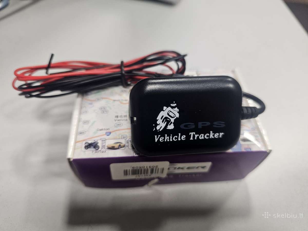 Moto GPS sekiklis su pajungimo laidais