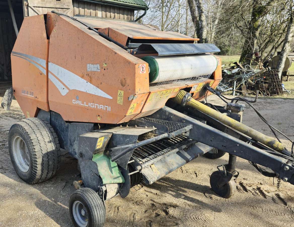 Presas Gallignani Ga R 52, plūgas ir grėblys.