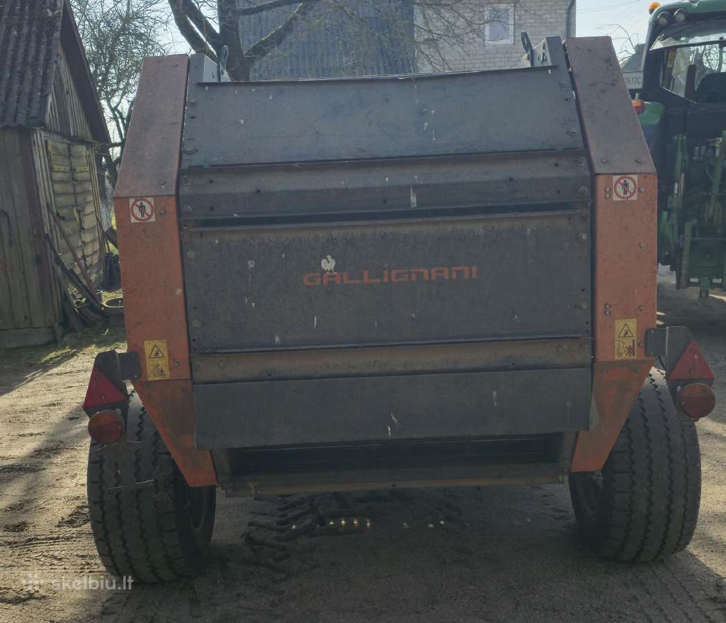 Presas Gallignani Ga R 52 ir plūgas. - nuotraukos Nr. 5