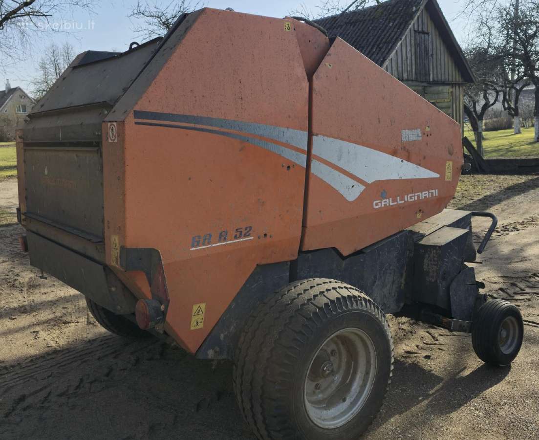 Presas Gallignani Ga R 52 ir plūgas. - nuotraukos Nr. 8