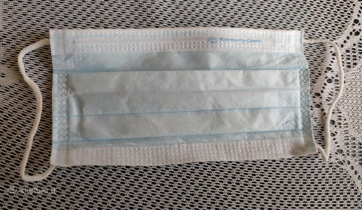 Kimberly Clark medicininės kaukės 1vnt/0.06€