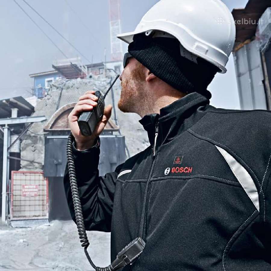 Bosch Ghh 12+18v Xa XXL šildomas džemperis - nuotraukos Nr. 4