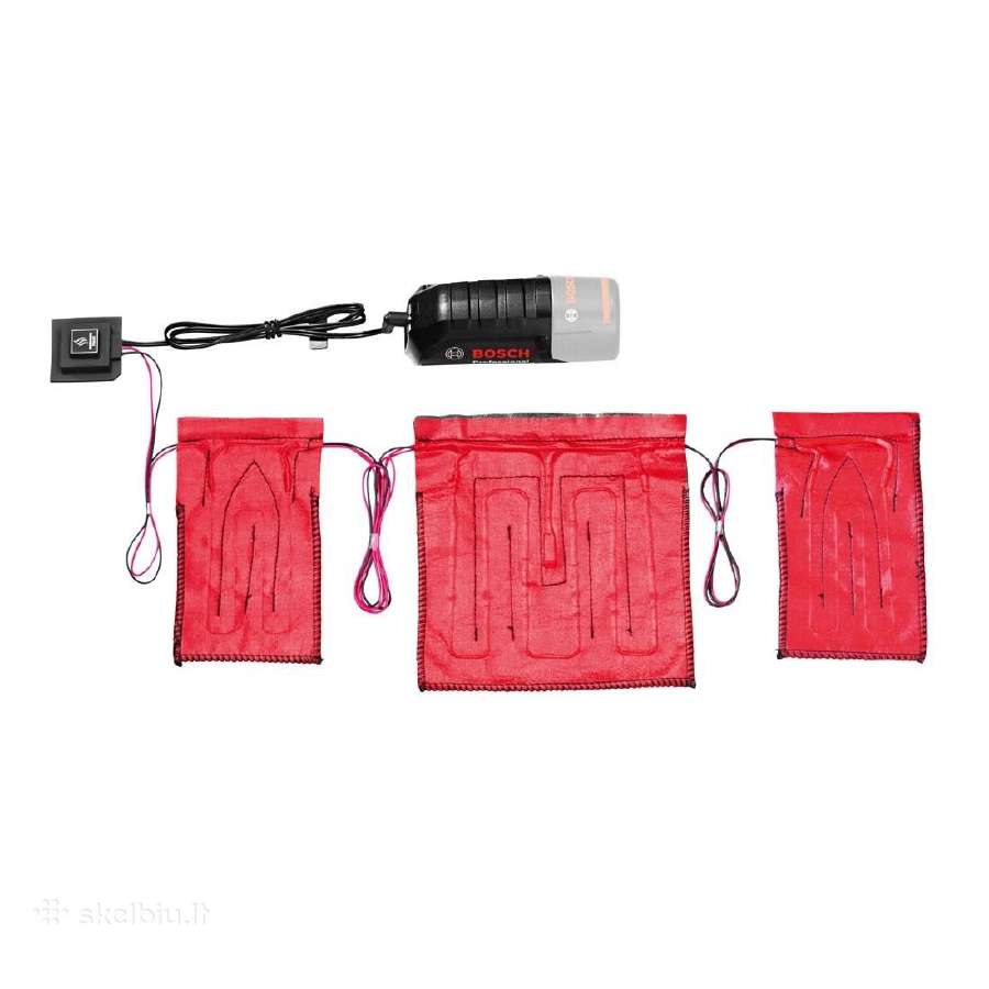 Bosch Ghh 12+18v Xa XXL šildomas džemperis - nuotraukos Nr. 7