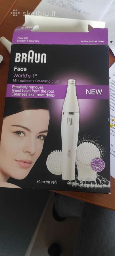 Braun vaido epilatorius "Face 820"