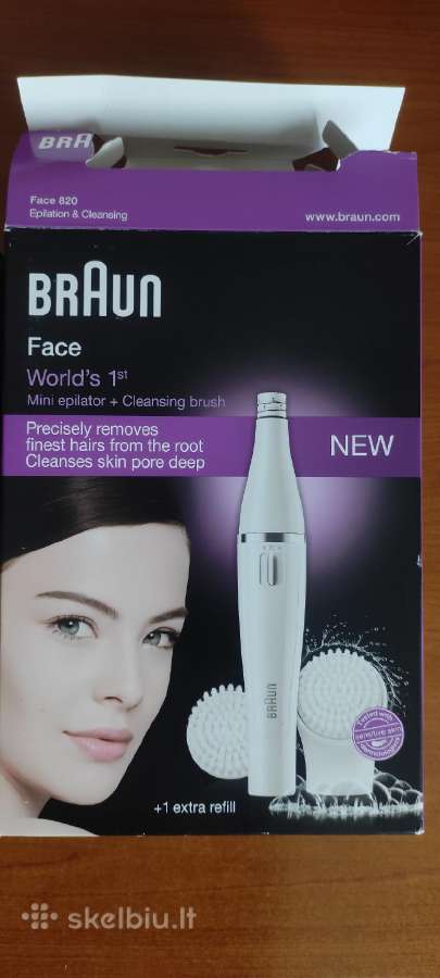 Braun vaido epilatorius "Face 820" - nuotraukos Nr. 4