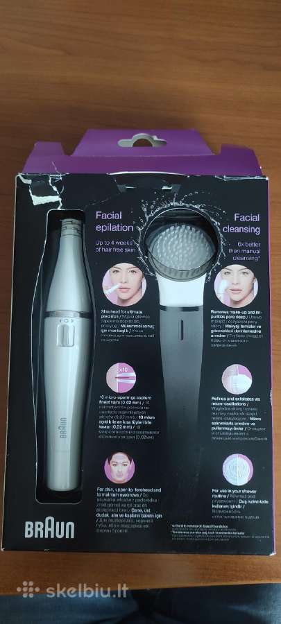 Braun vaido epilatorius "Face 820" - nuotraukos Nr. 5