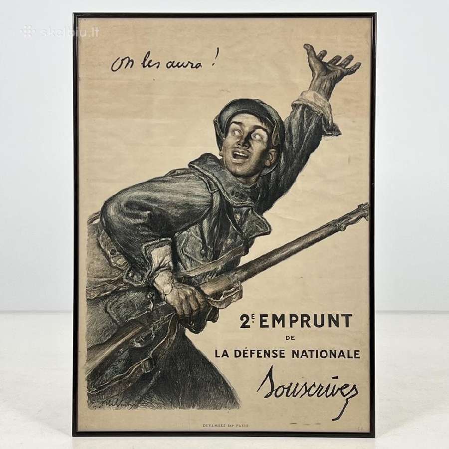Pirmojo pasaulinio karo plakatas - nuotraukos Nr. 2