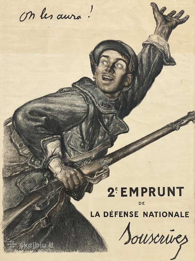 Pirmojo pasaulinio karo plakatas - nuotraukos Nr. 4