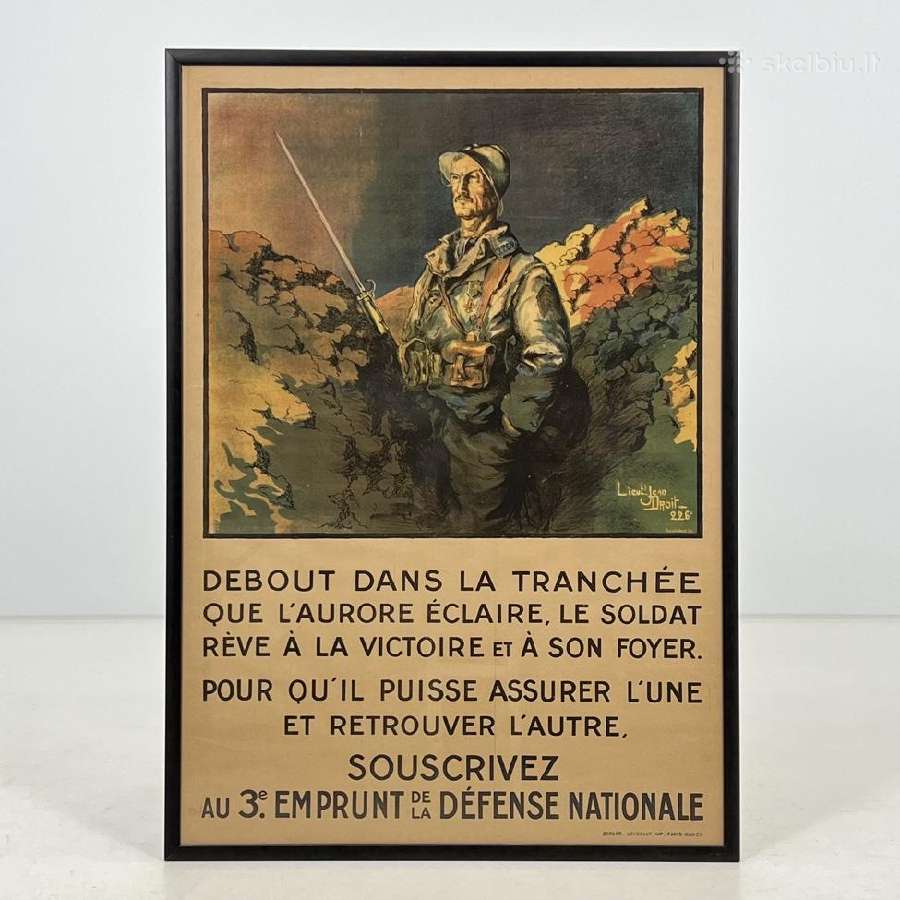 Pirmojo pasaulinio karo plakatas - nuotraukos Nr. 2