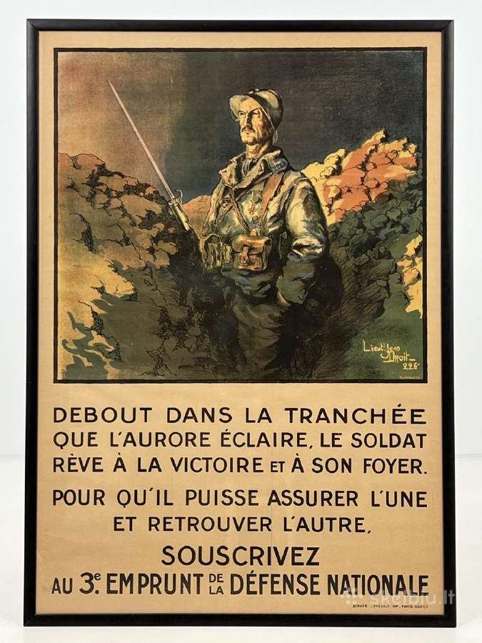 Pirmojo pasaulinio karo plakatas - nuotraukos Nr. 3