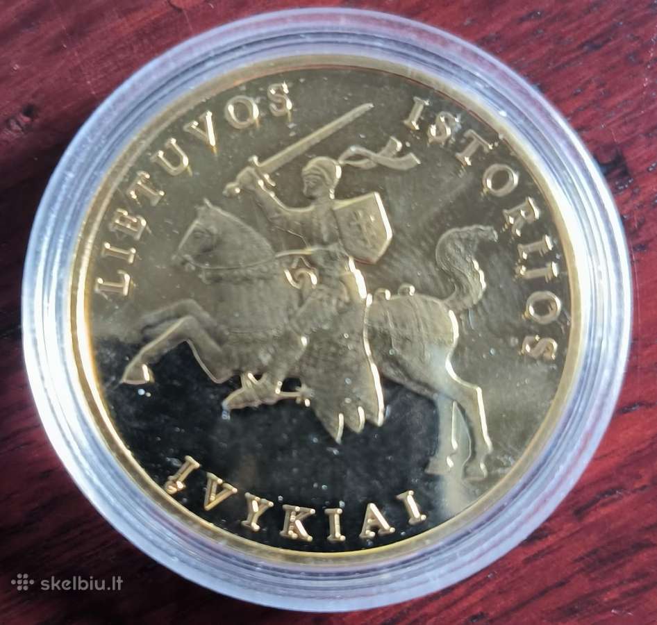 Medalis Lietuvos Istorijos Įvykiai vasario 16 oji - nuotraukos Nr. 2