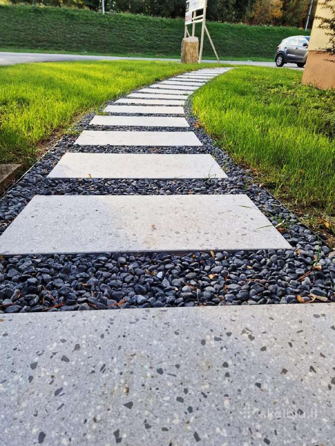 Betoninės plytelės 80x40 cm