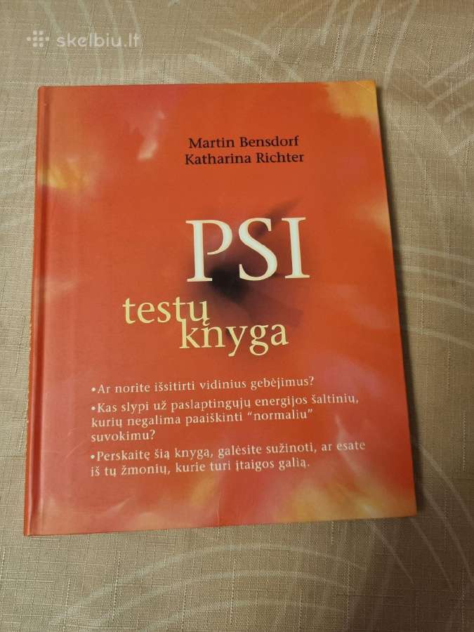 Psi testų knyga