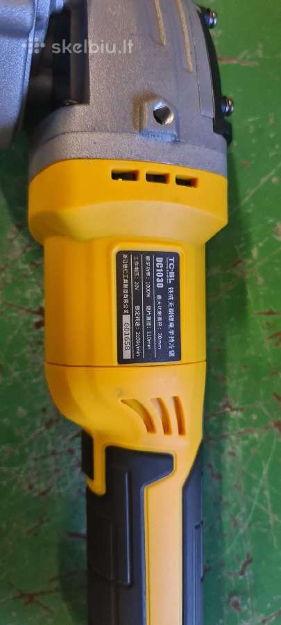 Akumuliatorinis metalo pjaustytuvas Tc Lb Dc1030 - nuotraukos Nr. 8