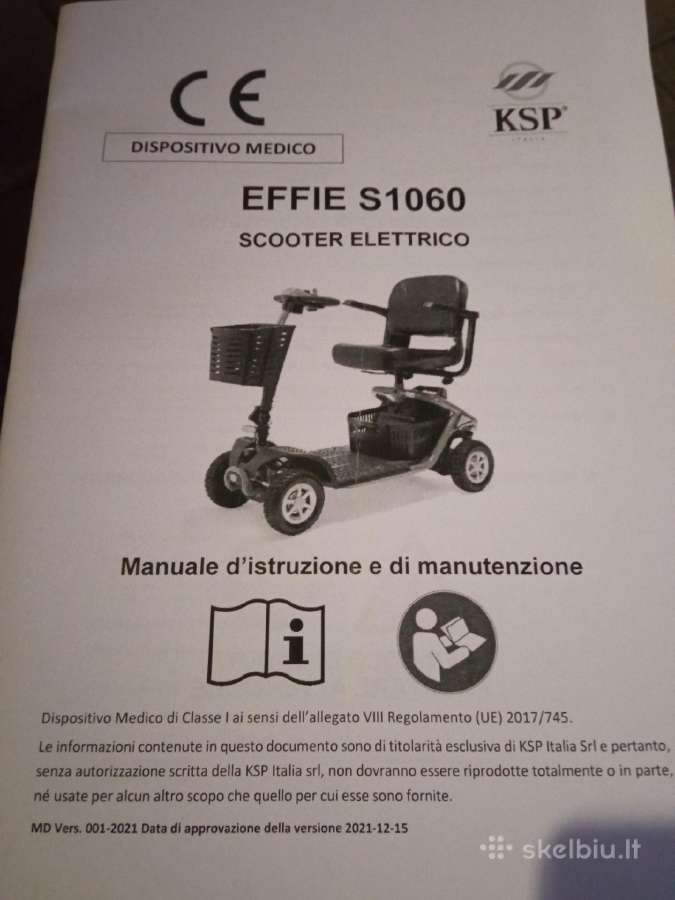 Parduodu nauja skuteris kaina 450€