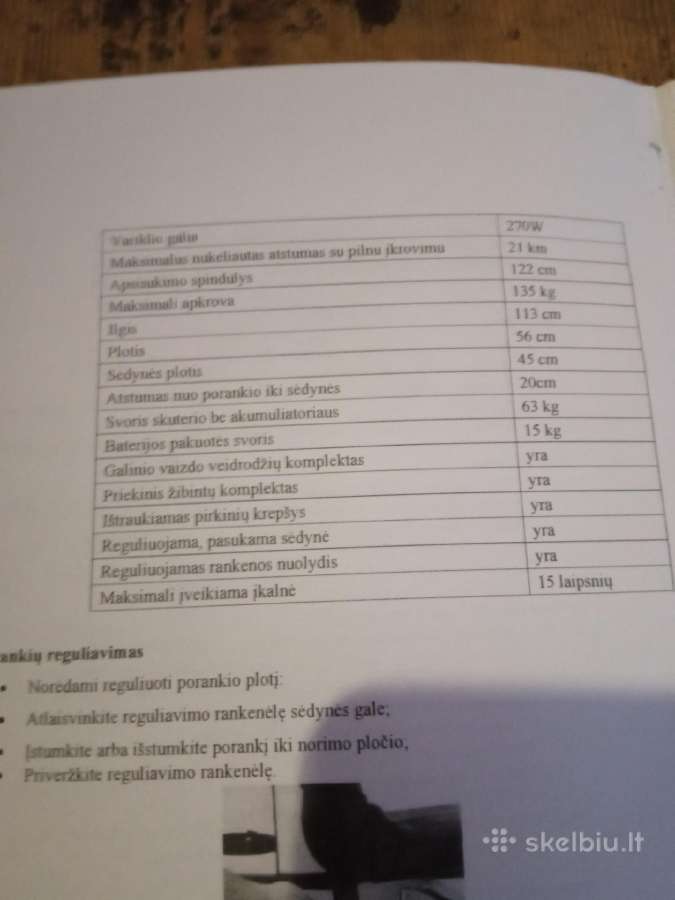 Parduodu nauja skuteris kaina 390€ - nuotraukos Nr. 2