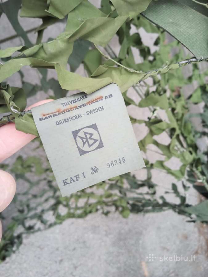 Švediška Bofors maskuotė, skėčiai. - nuotraukos Nr. 2