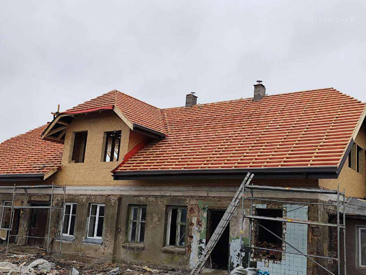 Stogdengiai. stogų dengimas. Santvaros - nuotraukos Nr. 19