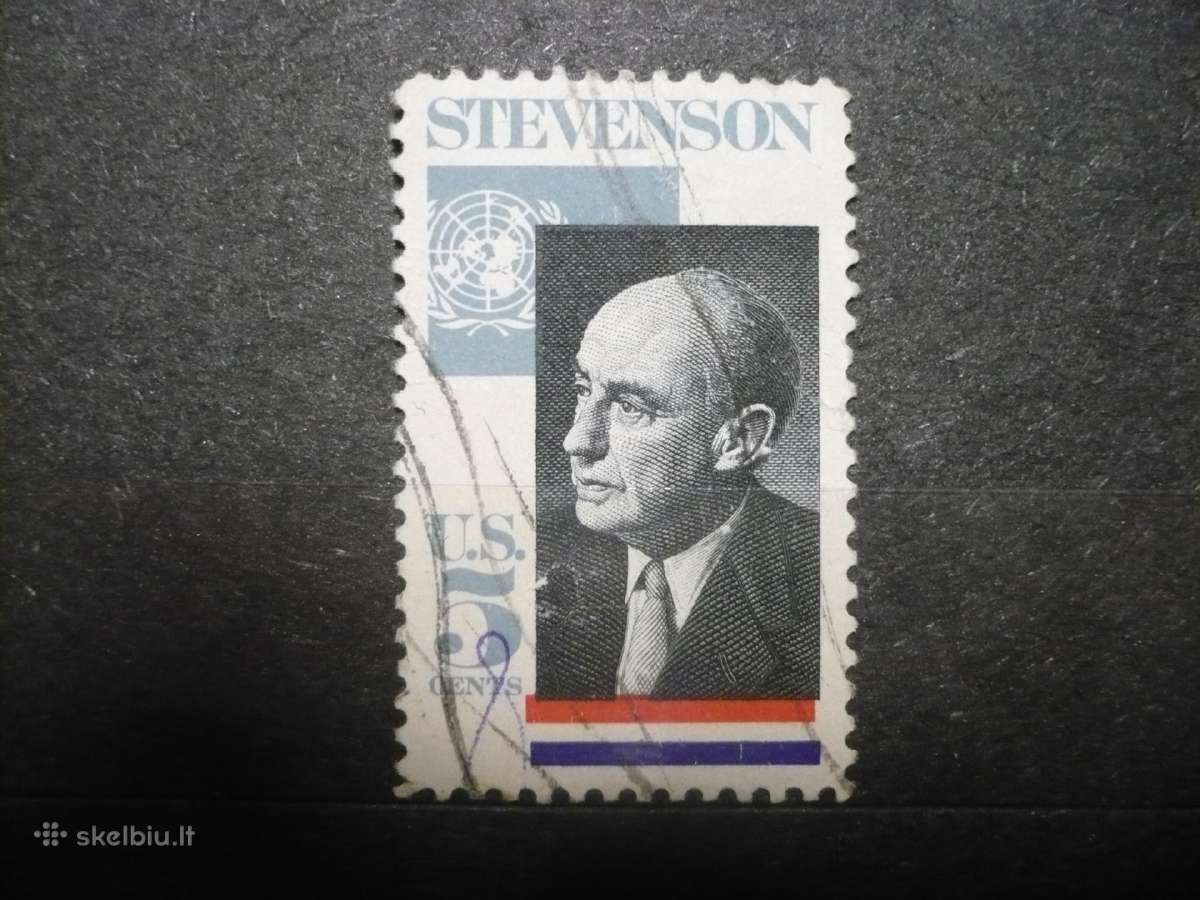 1965 Adlai E.stevenson memorialas