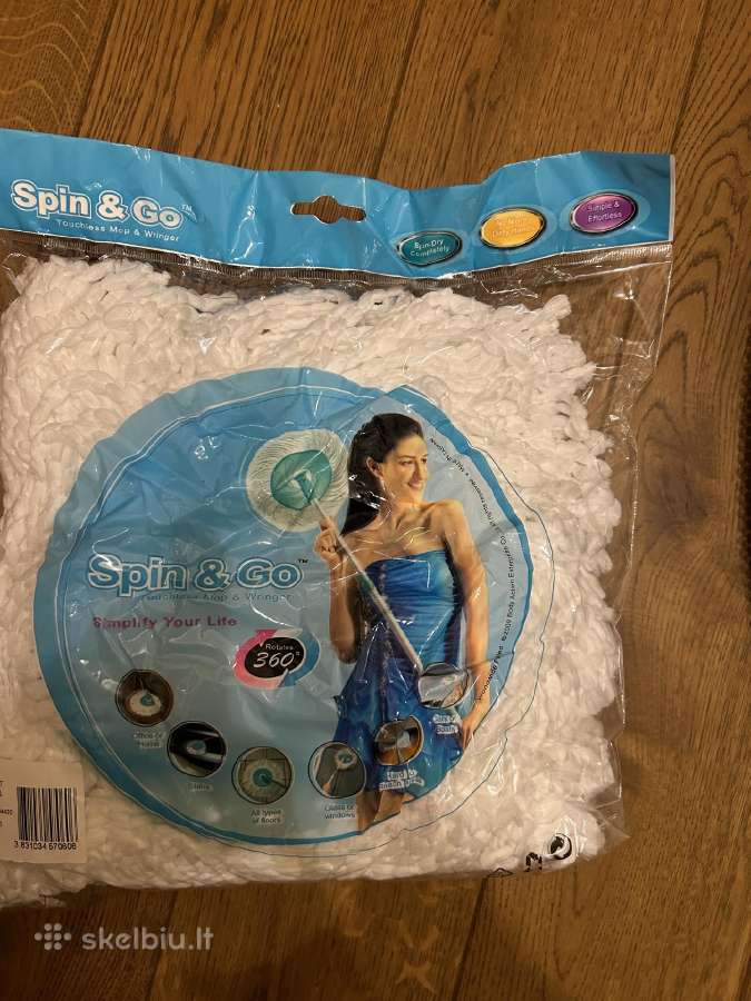 Spin & go šluostės