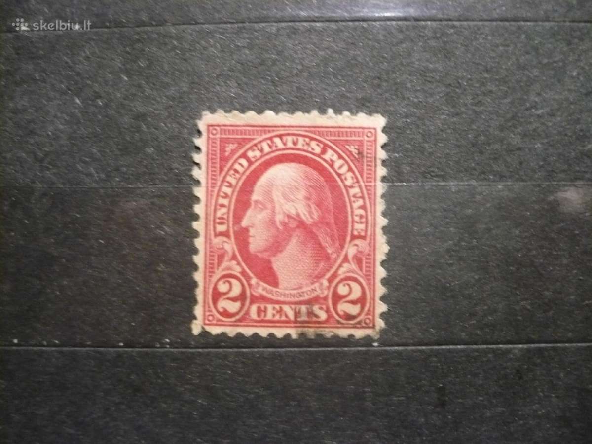 1923 m. Džordžas Vašingtonas, 1732–1799 m