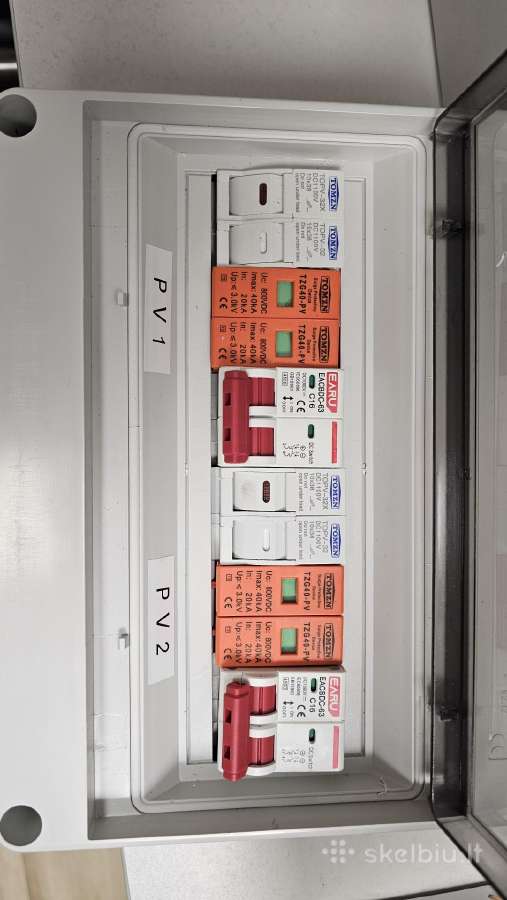 Saulės jėgainių elektrinės apsauga - nuotraukos Nr. 2