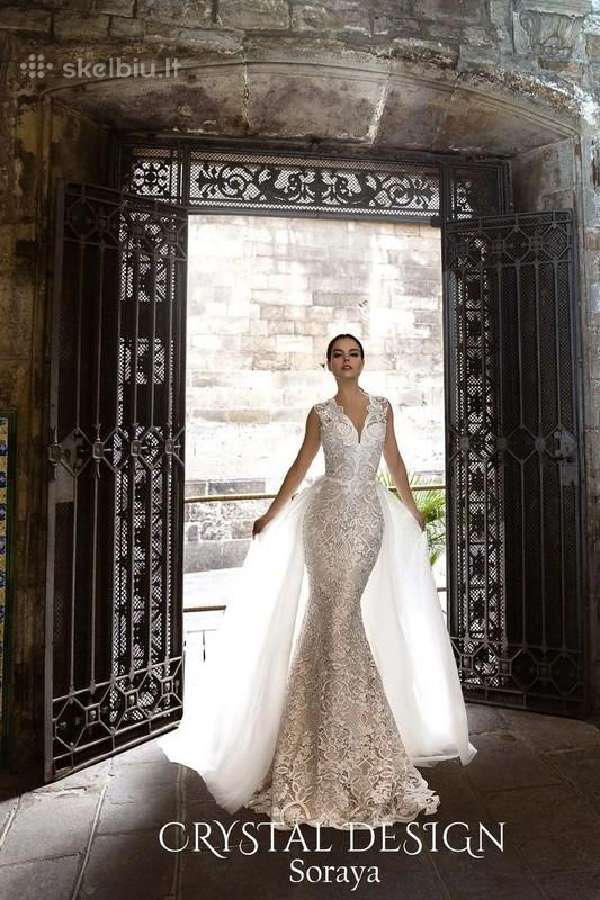 Parduodama vestuvinė suknelė-crystal Design Soraya - nuotraukos Nr. 6
