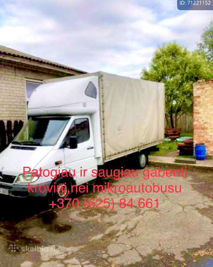 Pigus Kroviniu Pervezimas-perkraustymo paslaugos