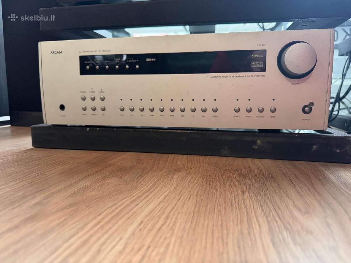 Arcam Diva Avr300 namų kinas - nuotraukos Nr. 3