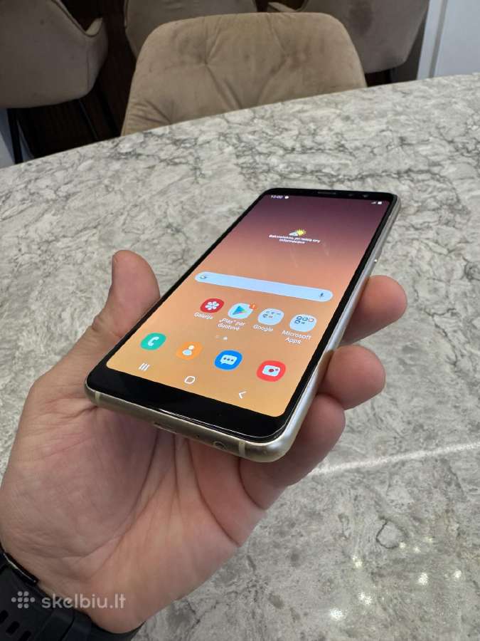 Samsung A8 2018, geros būklės - nuotraukos Nr. 9