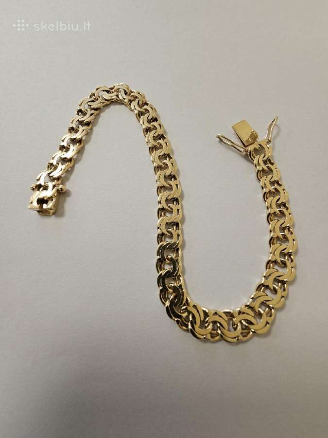 Auksinė Apyrankė Bismark 585/14,24gr/20cm
