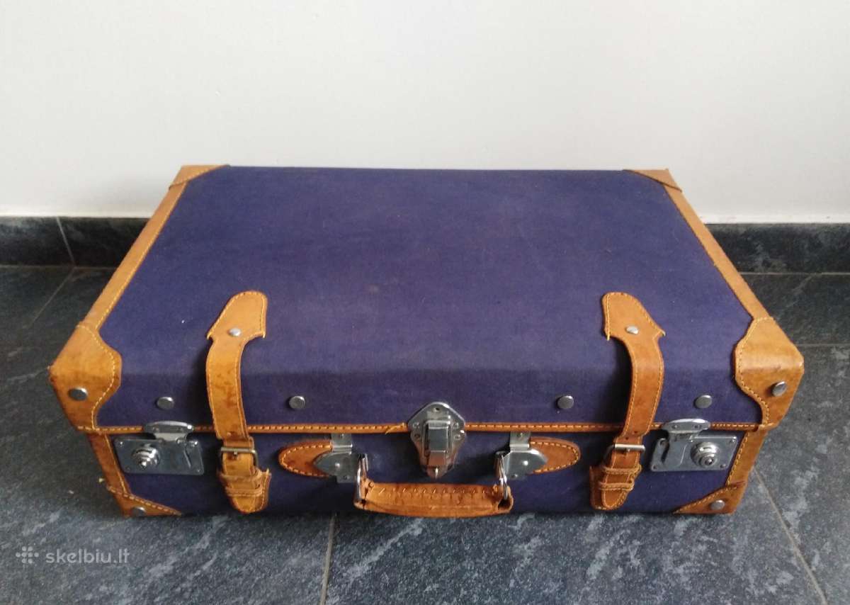 Antikvarinis kelioninis lagaminas oldtimer