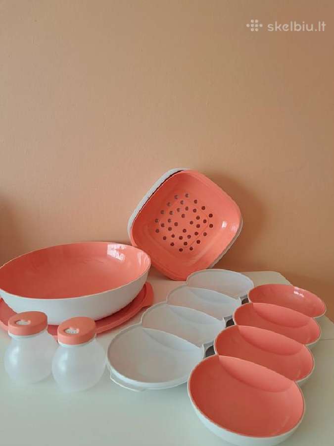 Tupperware Allegra serijos indai serviravimui
