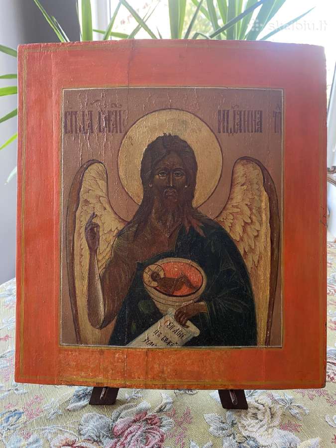 Šventojo Jono Krikštytojo ikona XIX a. pab.