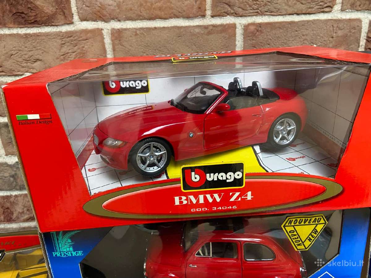Bmw z4 1:18 modelis naujas supakuotas metalas