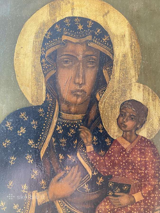 Čenstakavos Dievo Motinos ikona XXI a. - nuotraukos Nr. 3