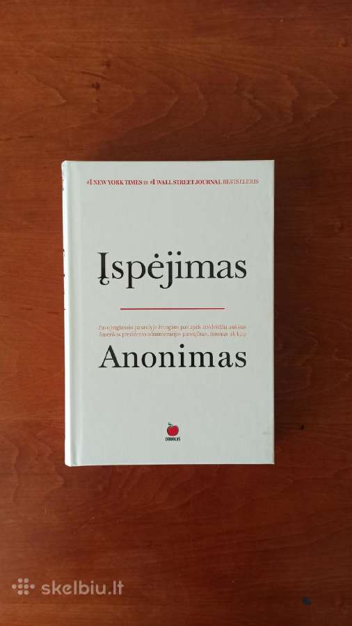 Parduodu knyga"įspėjimas Anonimas"