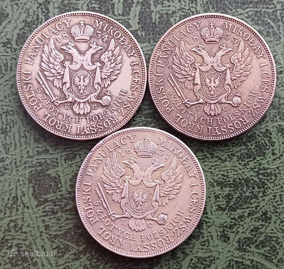 Monetos , replikos , Lenkija , Rusija dekorui - nuotraukos Nr. 3