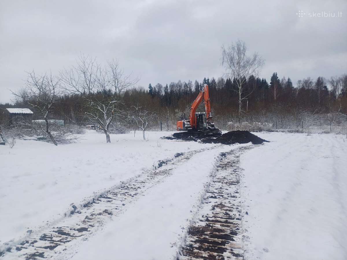 Tvenkinių kasimas,griovimo darbai,kiti žemėsdarbai - nuotraukos Nr. 13