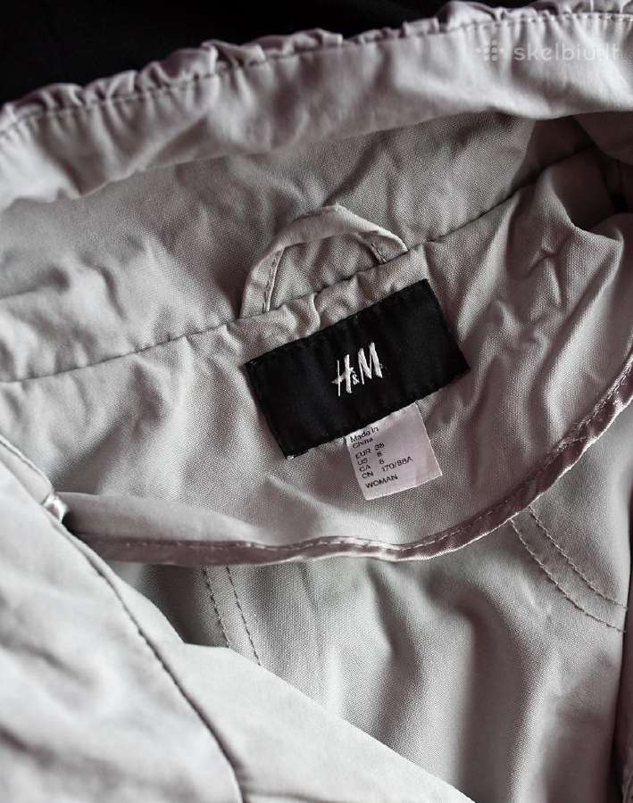 H&m trumpas platas / striukė - nuotraukos Nr. 5