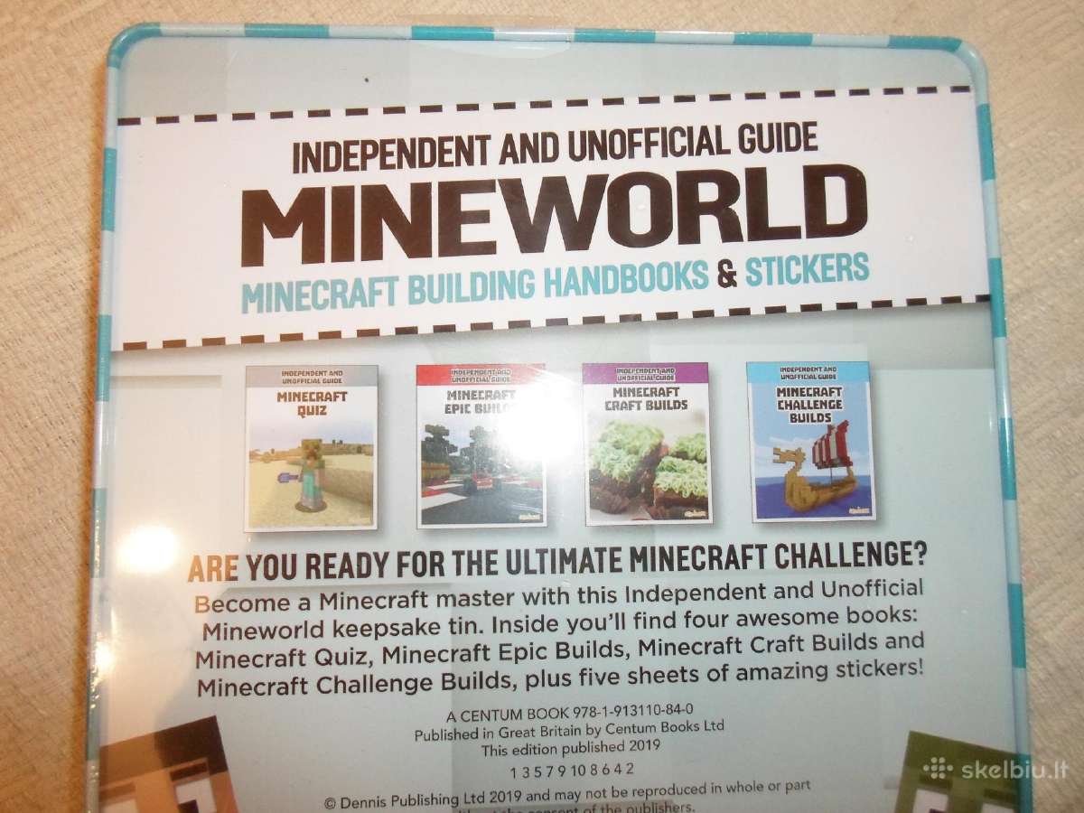 Mineworld Minecraft building handbooks & stickers - nuotraukos Nr. 2