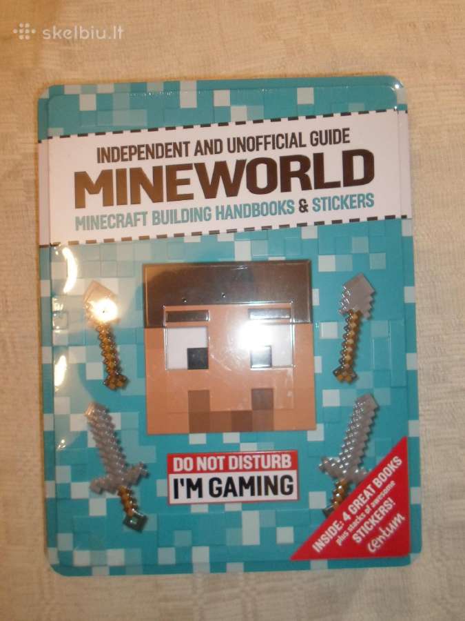 Mineworld Minecraft building handbooks & stickers