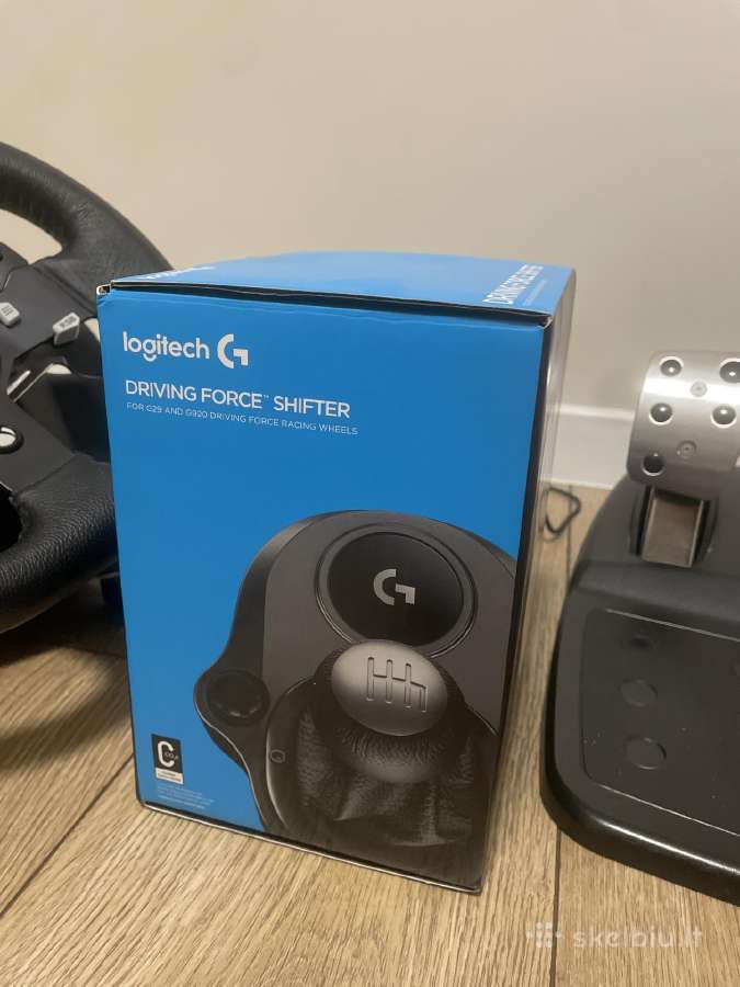 Logitech G29 + shifter - nuotraukos Nr. 6