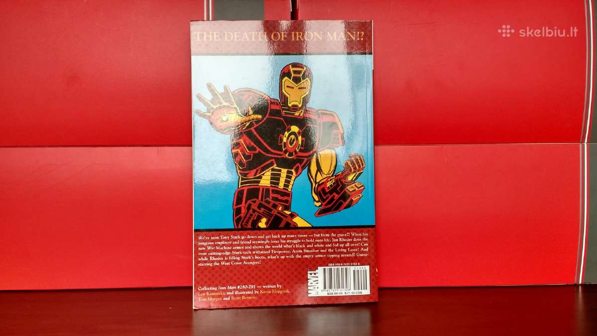Marvel Comics -Komiksai- Iron Man War Machine - nuotraukos Nr. 5