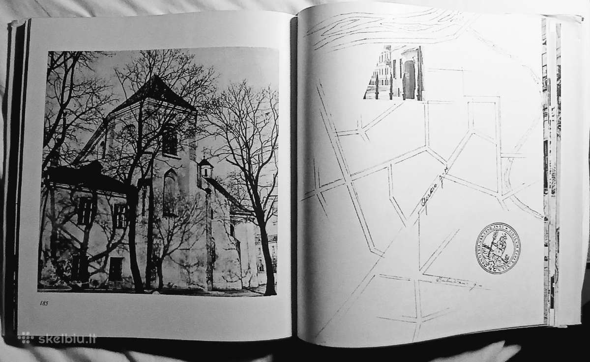 Knyga Senojo Vilniaus vaizdai. A.kunčius. 1969. - nuotraukos Nr. 2