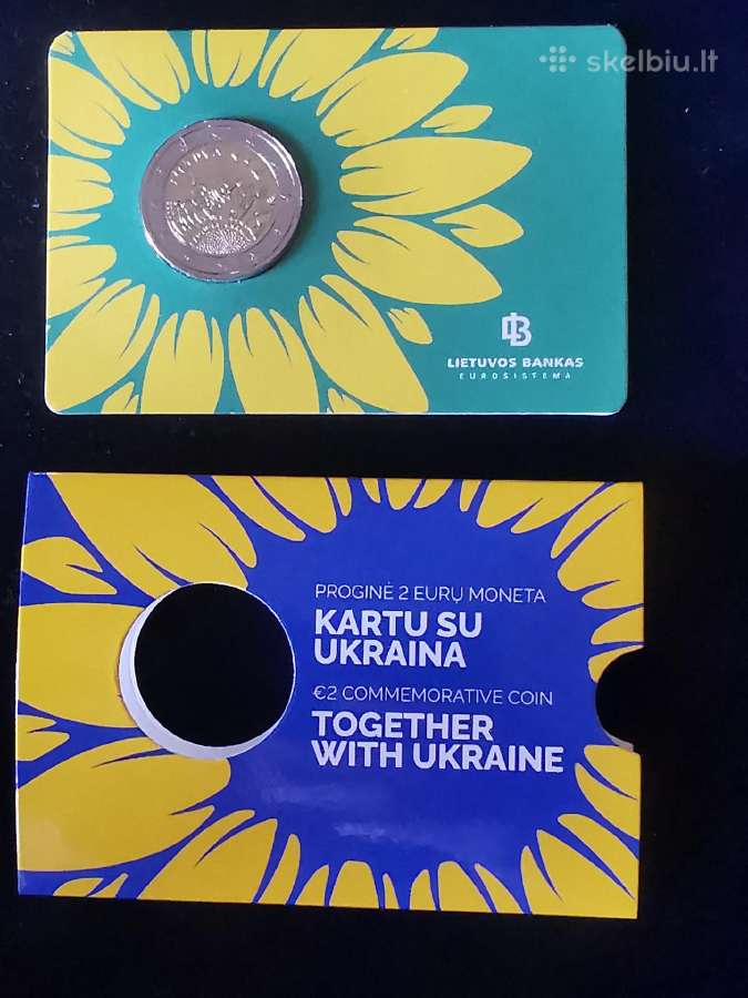 2eur moneta "kartu su Ukraina" - nuotraukos Nr. 3